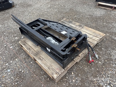 2026 GIYI GY-SF60 60 in Side Shift Skid Steer Forks (Unused)