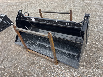 2026 GIYI GY-KH72F 72 in Multi-Purpose Skid Steer Bucket (Unused)