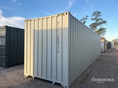 2026 40 ft High Cube Multi-Door Storage Container