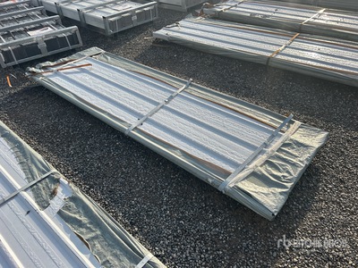 Quantity of 2026 SKLP SK-XH50 10 Ft Corrugated Tin (Unused)