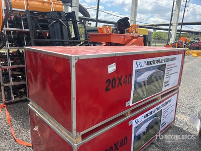 2026 SKLP SK-SC40 40FTx 20FTx 14FT Large Scale Storage Shed Tents & Tent Components (Unused)