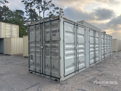 2026 40 ft High Cube Multi-Door Storage Container