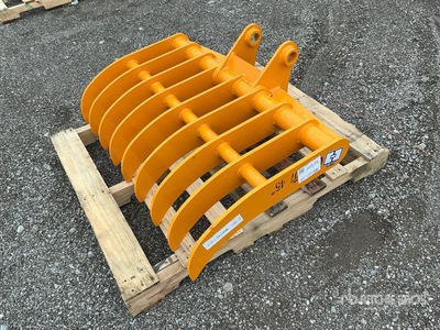 2026 GIYI Excavator Rake - Fits Cat 307 (Unused)