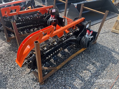 2026 GIYI GY-X39F Mini Skid Steer Trencher (Unused)