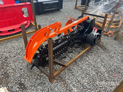 2026 GIYI GY-X39F 39 in Mini Skid Steer Trencher (Unused)