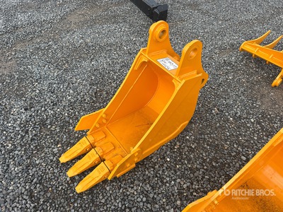2026 GIYI GY-BK 12 in Digging Excavator Bucket - Fits Cat 305 (Unused)