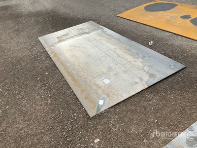2026 SKLP 5 ft x 10 ft (.4 in Thick) Steel Plates (Unused)