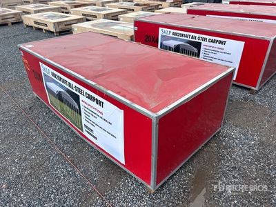 2026 SKLP SK-SC40 20 ft x 40 ft All Steel Cochera (Unused)