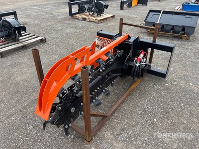 2026 GIYI GY-D39 16 in Skid Steer Trencher (Unused)