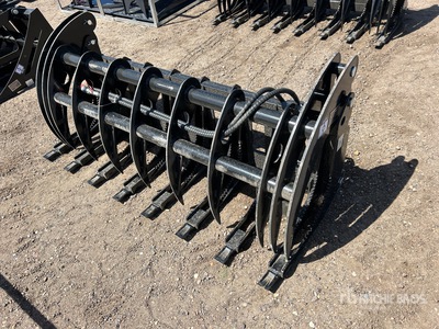 2026 GIYI GY-CLG72 72 in Log スキッドステア用グラップル (Unused)