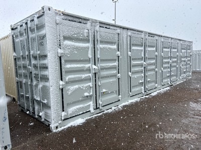2026 40 ft High Cube Multi-Door Storage Container (Unused)