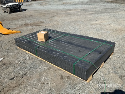 2026 SKLP SK-LJB12 Polyethylene Sheet Ground Protection Mats (Unused)