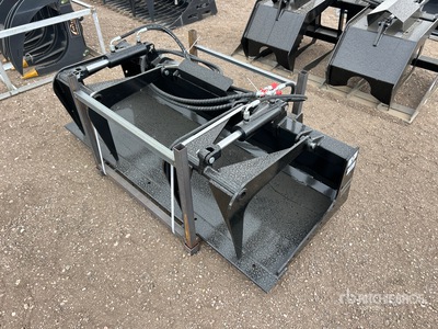 2026 GIYI GY-PG72 72 in General Purpose Skid Steer Grapple Bucket (Unused)