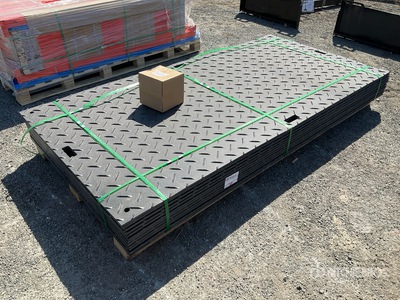 2026 SKLP SK-LJB12 Polyethylene Sheet Ground Protection Mats 4x8 (Unused)