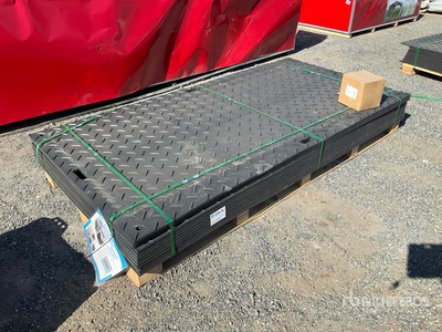 2026 SKLP SK-LJB12 Polyethylene Sheet Ground Protection Mats (Unused)