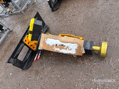 2026 GIYI GY-D680 Skid Steer Post Driver (Unused)