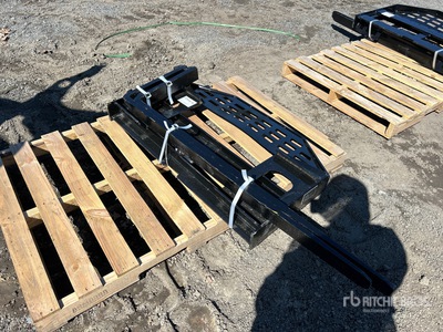 2026 GIYI GY-DHC 60 in Skid Steer Forks (Unused)