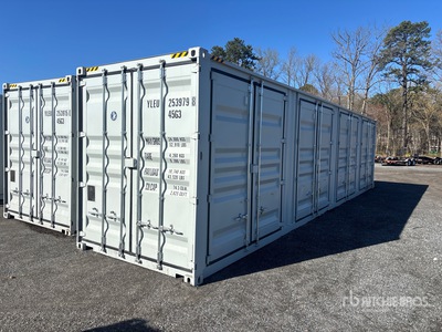 2026 40 ft High Cube Multi-Door Storage Container