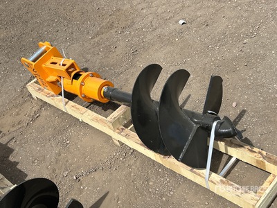 2026 GIYI 16 in Excavator Auger - Fits Cat 303 (Unused)