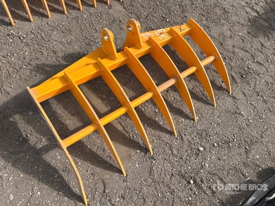 2026 GIYI 46 in Rastrello per escavatore - Fits Cat 303 (Unused)