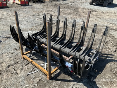 2026 GIYI GY-CLG72 72 in Skid Steer Grapple (Unused)