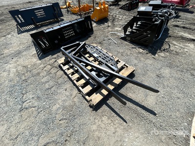 2026 GIYI GY-DHC 60 in Skid Steer Forks (Unused)