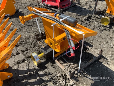 2026 GIYI GY-AD680 Skid Steer Post Driver (Unused)