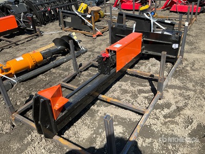 2026 GIYI GY-HLS82 Skid Steer Log Splitter (Unused)