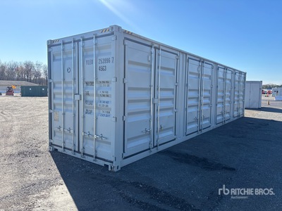 2026 40 ft High Cube Multi-Door Storage Container