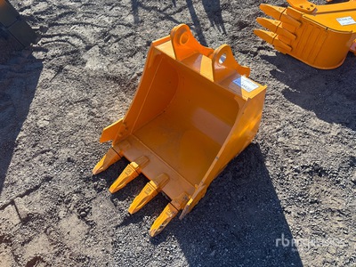 2026 GIYI GY-BK 24 in Digging Excavator Bucket - Fits Cat 307 (Unused)