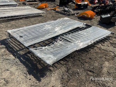 2026 SKLP SK-T20X 20 ft Wrought Iron Bi-Parting Driveway Gate (Unused)