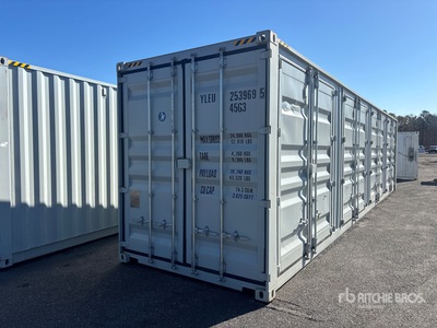 2026 40 ft High Cube Multi-Door Storage Container