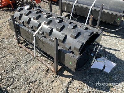 2026 GIYI GY-CW70 58 in Skid Steer Vibratory Roller (Unused)