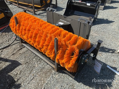 2026 GIYI GY-SE61 61 in Skid Steer Broom (Unused)