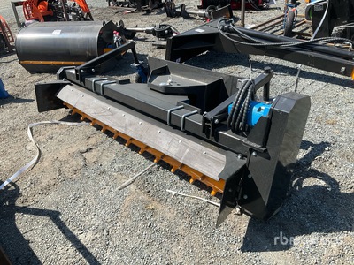 2026 GIYI GY-LPR71 71 in Skid Steer Power Rake Accessorio per mini pala (Unused)