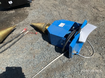 2026 GIYI GY-WS43 Mini Skid Steer Wood Splitter (Unused)