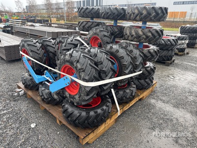 Quantity of (32) 10.0/75-15.3 Wheels