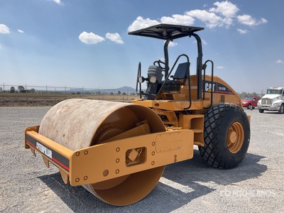 2007 Cat CS-533E Rodillo / Smooth Drum Compactor