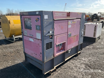 2011 Denyo DCA-45USEI 37 kVA Skid-Mounted Generator Set