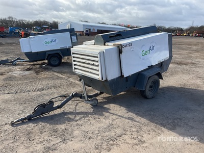 2014 Atlas Copco XAHS186 Mobile ضاغط هوائي