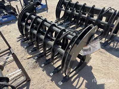 2026 GIYI GY-CLG72 72 in Skid Steer Root Rake (Unused)