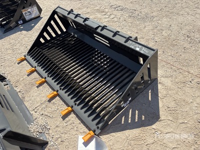 2026 GIYI GY-RB66 66 in Rock Skid Steer Bucket (Unused)