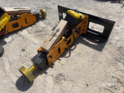 2026 GIYI GY-D680 Skid Steer Post Driver (Unused)