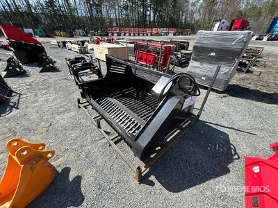 2026 GIYI GY-RP72 72 in Skid Steer Rock Picker (Unused)