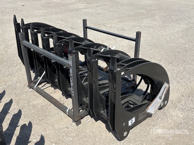 2026 GIYI GY-CLG72 72 in Skid Steer Root Rake (Unused)