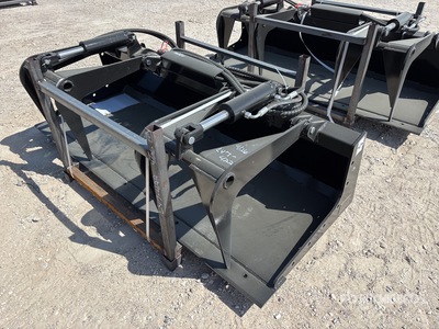 2026 GIYI GY-PG72 72 in Skid Steer Grapple Bucket (Unused)