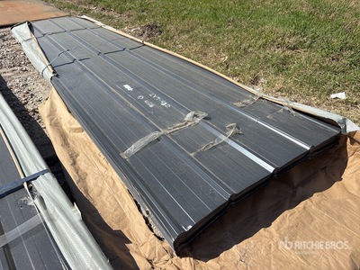 Quantity of (100) 2026 SKLP SKH100 12ft Steel Panels معادن متنوعة (Unused)