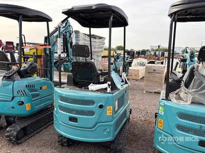 2025 Machpro 328-Turquoiseblue-JBT Mini Excavator (Unused)