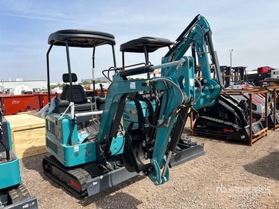 2025 Machpro 328-Turquoiseblue-JBT Mini Excavator (Unused)