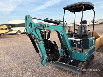 2025 Machpro 328-Turquoiseblue-JBT Mini Excavator (Unused)